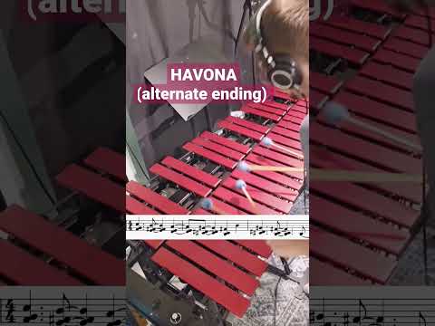 Havona (Weather Report) alternate ending w/ sheet music! | Vibraphone