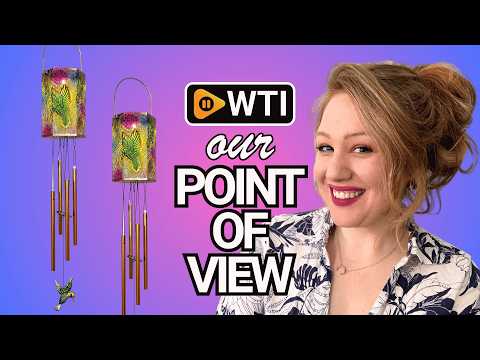 Hummingbird Solar Wind Chimes for Outside Gifts for Women - WTI product video review