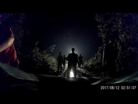 Jeziorki/Rytel - burza 11 sierpnia - video z samochodu uwięzionego na DK22