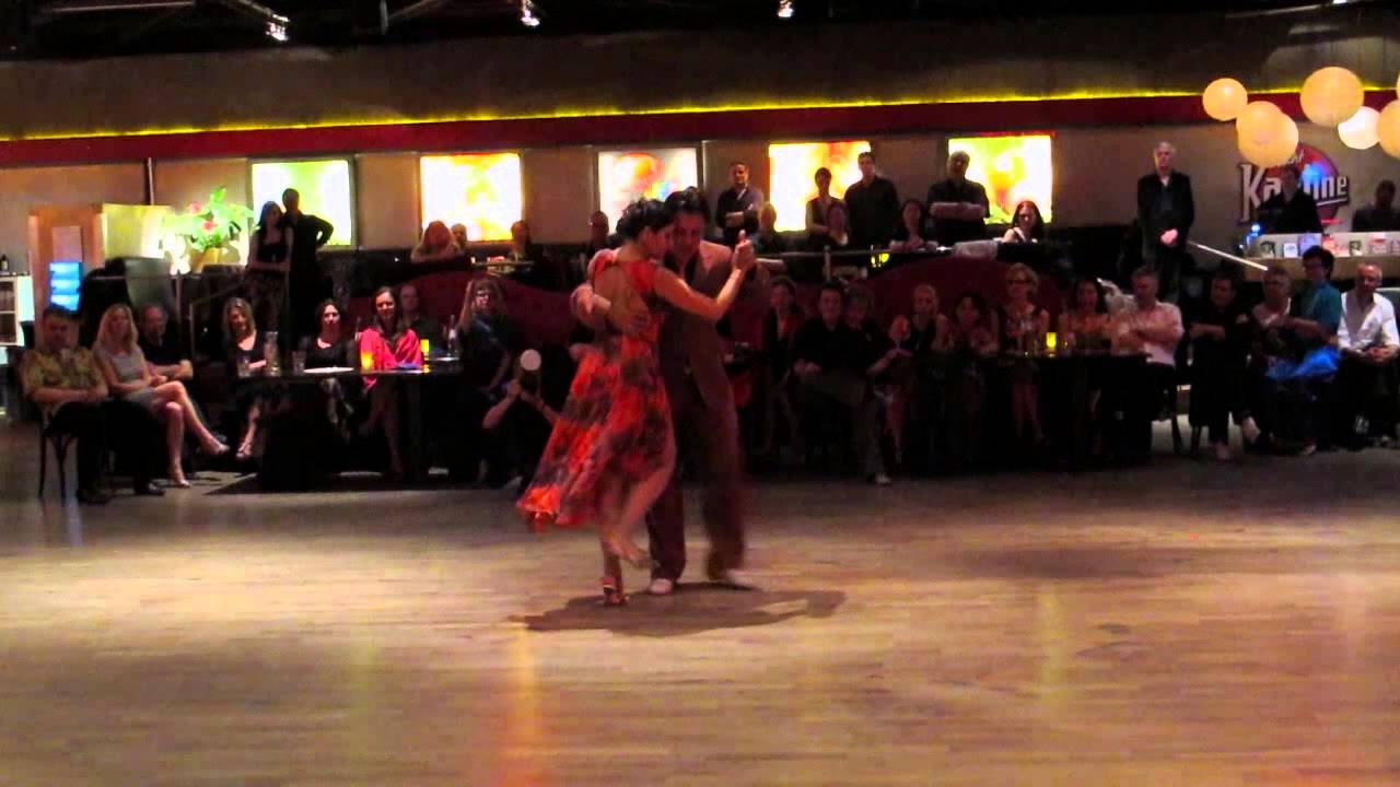 Héctor Corona y Silvina Machado en Munich Milonga