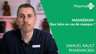Magnésium : que faire en cas de manque ?