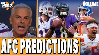 Colin Cowherd’s AFC PREDICTIONS: Bills, Texans, Patriots, Chiefs, Chargers, Ravens | THE HERD NFL