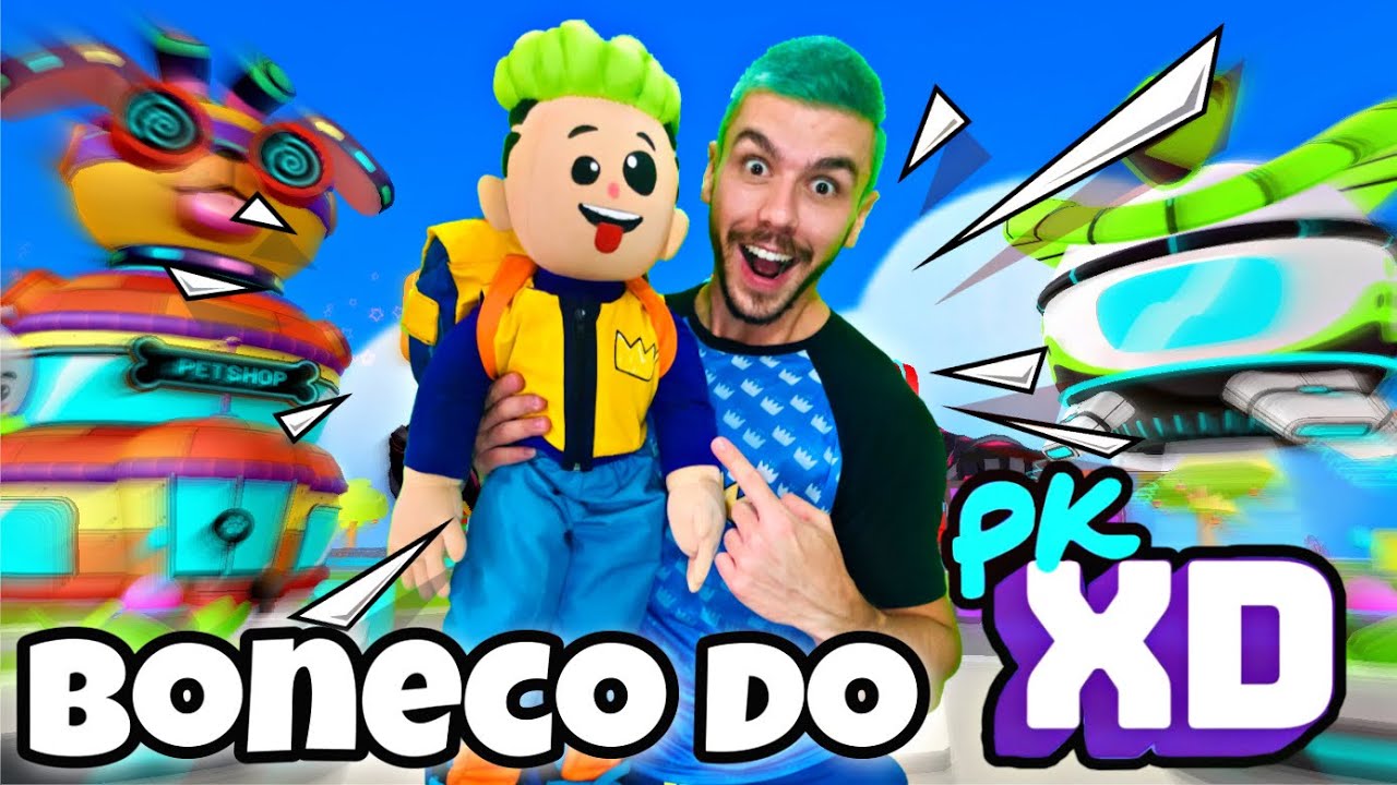 PK XD MEU PERSONAGEM VIROU BONECO NA VIDA REAL! PETER TOYS