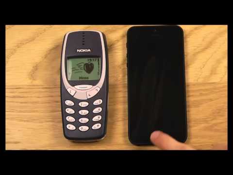 Nokia 3310 vs. iPhone 5 - Which Is Faster?