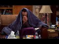 Penny and Sheldon are sick! TBBT S3E15
