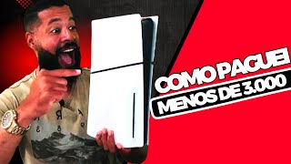 MEU PRIMEIRO PS5! CUSTANDO MENOS DE $3.000