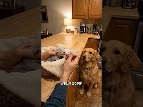 上山的游客发现无助兔狲幼崽，当即带回家中饲养长大#动物世界 #动物世界 #animals