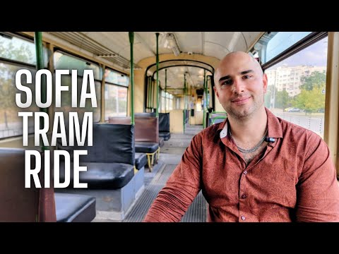 Exploring City Transit in Sofia, Bulgaria: Cool Tram Ride Adventure