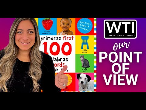 First 100 Words Bilingual Book - WTI product video review