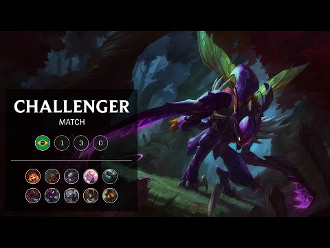 BR Challenger match 130: Kha'Zix got a PENTAKILL