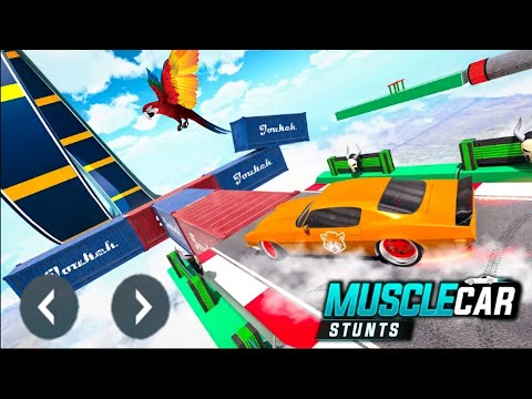 Muscle Car Stunts 2020 - Mega Stunt Ramp Simulator - Android GamePlay