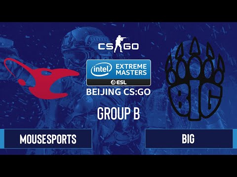 CS:GO - mousesports vs. BIG [Nuke] Map 1 - IEM Beijing 2020 Online - Group B - EU