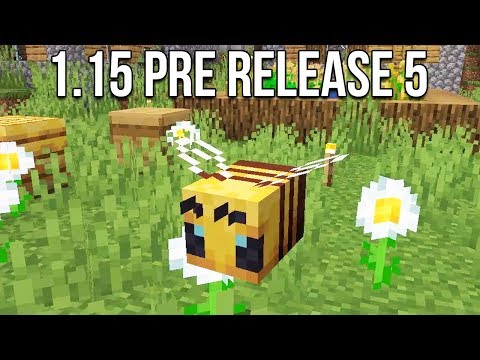 Minecraft 1.15 Pre-Release 5 Resource Pack Size Limit & Rendering Bugs