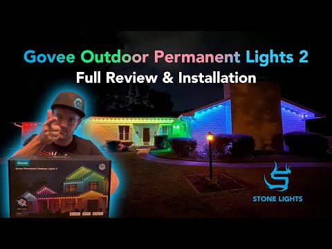 Govee Outdoor Permanent Lights 2! - Full Review & Installation Guide