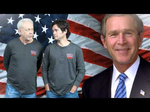 The Hardline speaks to President George W. Bush