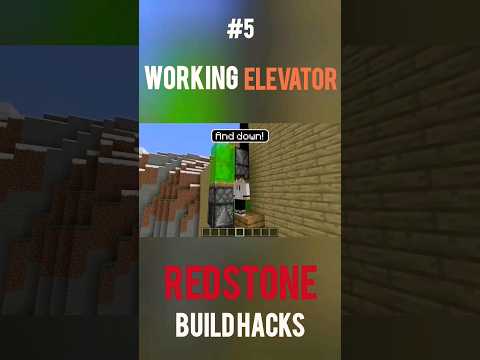 Insane Redstone Elevator Build Tutorial!