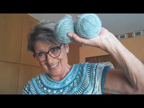 Maschenbilder 130 - das Ribbelmonster weiß nicht, dass Halloween schon vorbei ist!