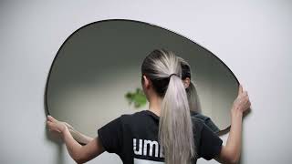 Изображение товара Зеркало Hubba, 92х61 см, титан