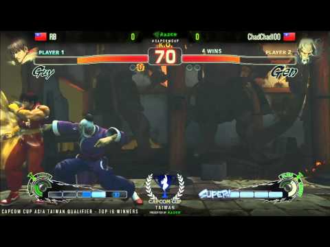 SSF4AE RD vs ChadChad100 - CAPCOM-Cup Asia Taiwan Qualifiers