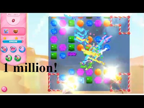 Candy Crush Saga level 4017 3 stars no boosters 1.03 million!!!