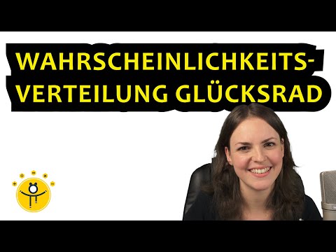 GLÜCKSRAD Wahrscheinlichkeitsverteilung – Tabelle erstellen, Wahrscheinlichkeit berechnen