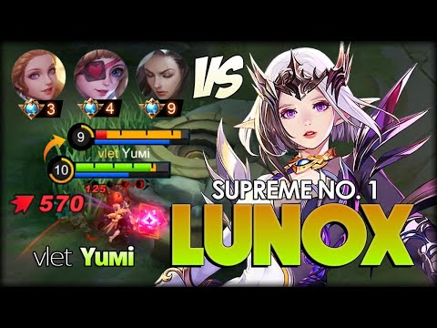 Powerful Chaos Assault vs 3 Supreme? Yuмi Top 1 Global Lunox - Mobile Legends: Bang Bang