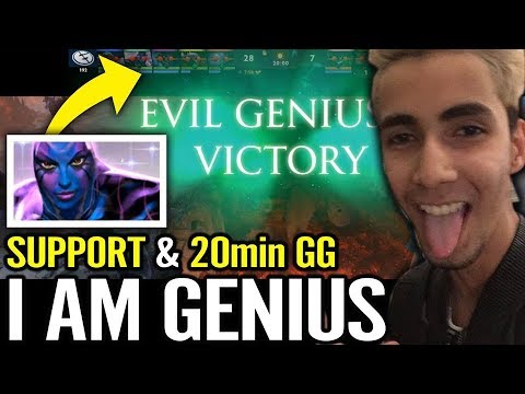 Suma1L Play Support Enigma MidLane and 20 Min GG Genius Dota 2 Boy