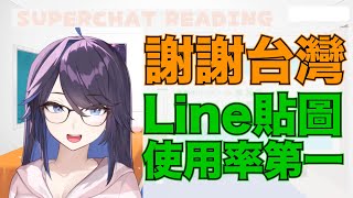 [Vtub] Kson總長貼圖使用率第一名是台灣！