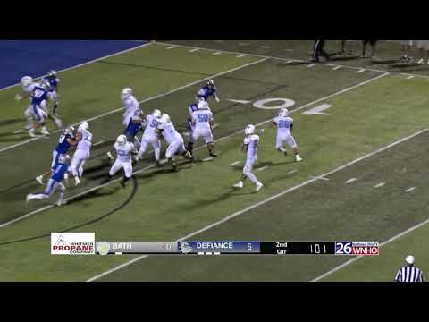 Bath vs Defiance Football 10/1/2021