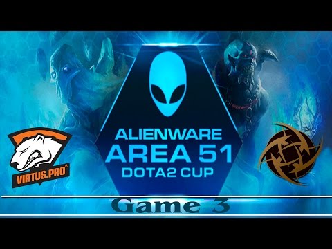 Grand Final Virtus.Pro vs NiP #3 (bo3) | Alienware Area 51 CUP Dota 2 (Ru)