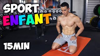 Sport pour enfants à la maison en 15minutes !