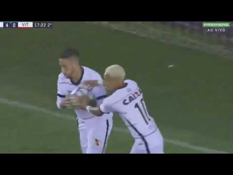 Gol de Neilton - Santos 4 x 1 Vitória - Brasileirão