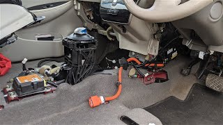 Nissan LEAF PTC heater replacement: 2014 Gen2 AZE0 RHD