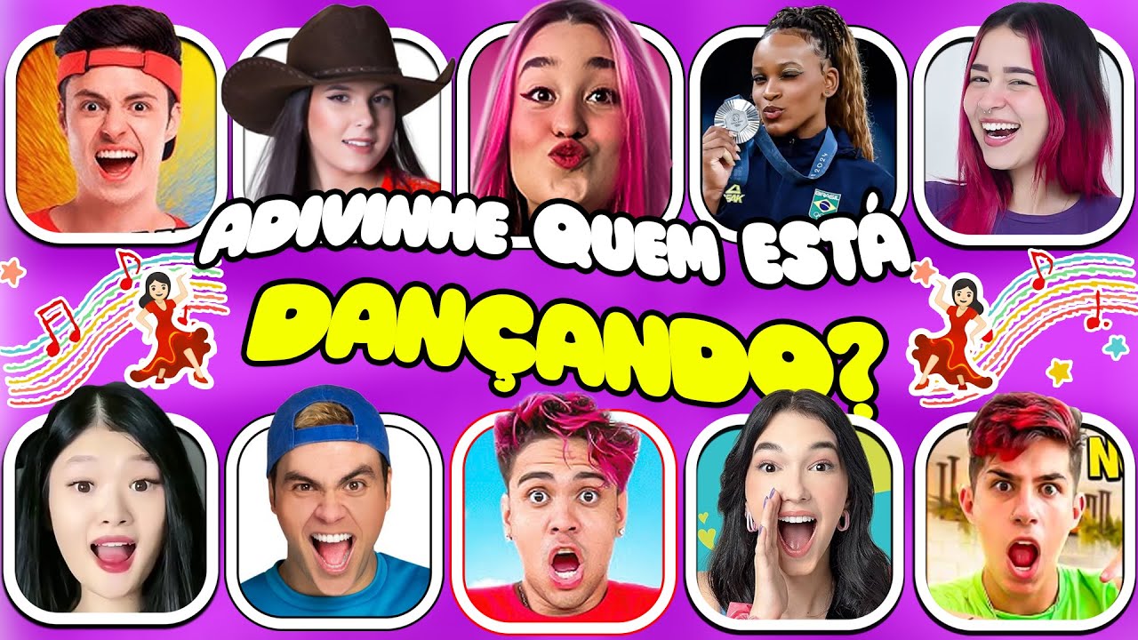 💃Adivinhe Quem ESTÁ DANÇANDO?🎵🔊 #86 | TIKTOK | DESAFIOS MUSICAIS |Rebeca Andrade, Katlen,Emilly vick