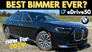 2024 BMW i7 eDrive50: the ULTIMATE Luxury EV!
