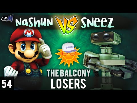 PM @ the Balcony 54 - Losers ft. Nashun (Mario) VS Sneez (R.O.B.)