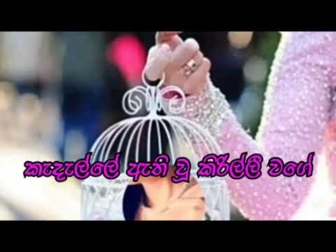 කැදැල්ලේ ඇති වූ කිරිල්ලී වගේ | Kadalle Athi Wu Kirilli Wage | Sinhala Song