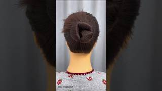 Download lagu Beautiful Low Bun Hairstyle for Girls | Easy Hair #shorts mp3