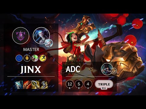 Jinx ADC vs Caitlyn - EUW Master Patch 11.4