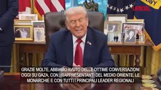 Trump: «Non permetterò a Israele di annettere la Cisgiordania»