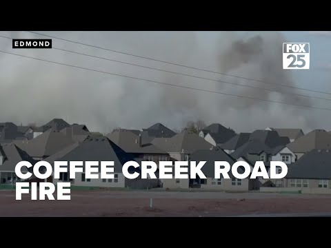 'We really didn't expect this': Firefighters battle brush fire near Covell Road in Edmond