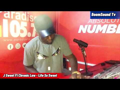 Blazing J Sweet ft Chronic Law #LifeSoSweet On Paradise Fm Gambia 🇬🇲