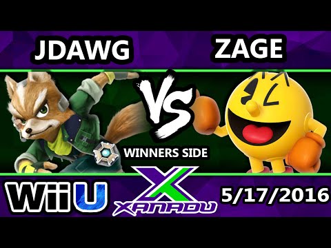 S@X 150 - Zage (Pac-Man) Vs. Jdawg (Fox) SSB4 Tournament - Smash Wii U - Smash 4
