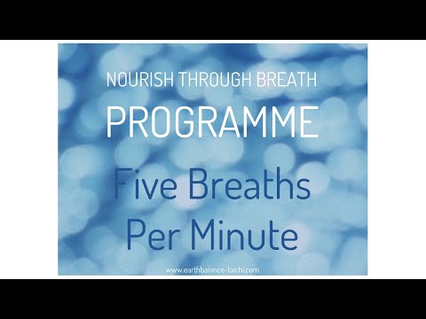 Breath Work Chimes - Five Breaths Per Minute