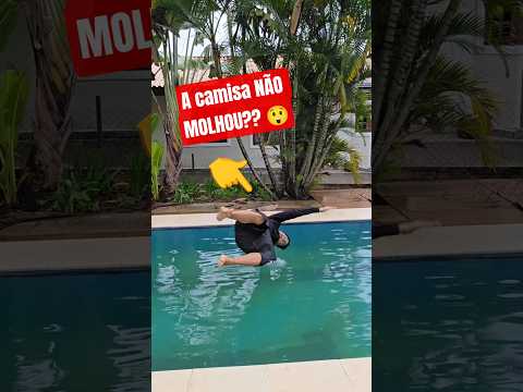 Detetive gubinha shoow e a camisa à prova d'água 😲 #shorts