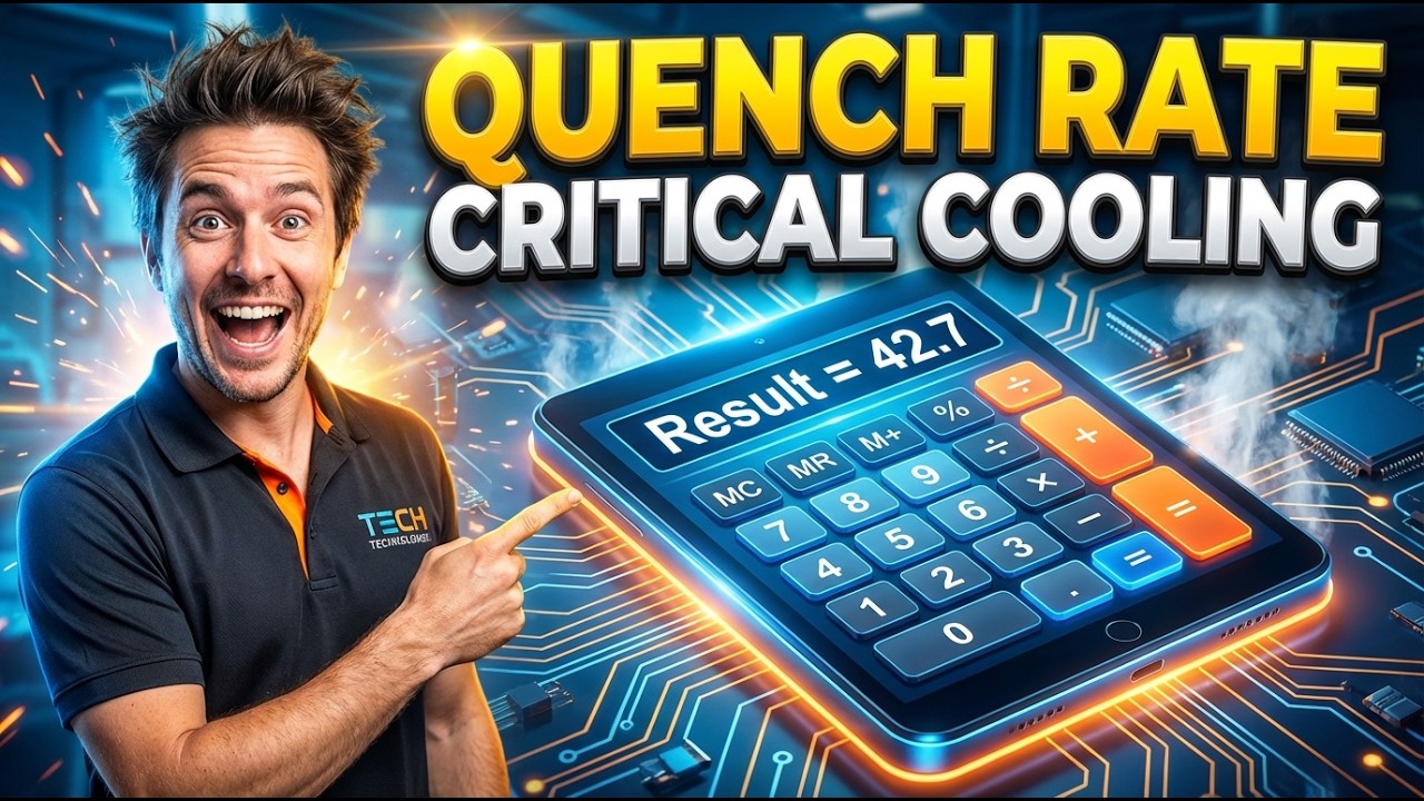 Quench Rate Critical Cooling Interactive Calculator