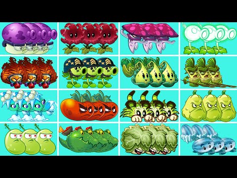 Tournament 16 Team Plants VS 99 Zombie - Which Team Will Win? -  PvZ 2 Team Plants