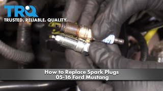 How to Replace Spark Plugs 05-16 Ford Mustang