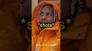 Lil Durk Hears SHOTS During a Interview ⁉️😮