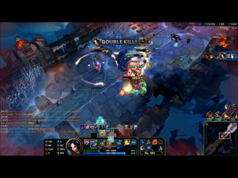 Fuckerman - Irelia QUADRAKILL - Patch 6.11 Aram